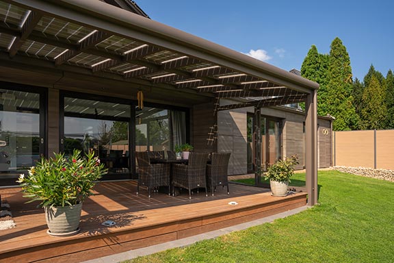 Wallkötter Terrassendächer aus Steinfurt (Borghorst)