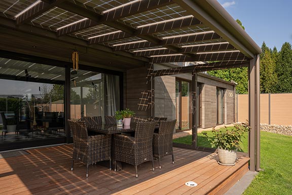 Wallkötter Terrassendächer aus Steinfurt (Borghorst)
